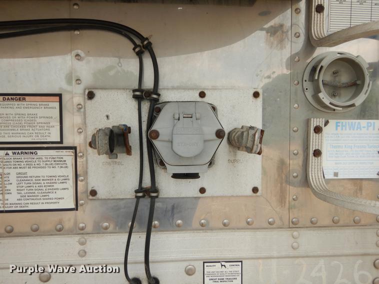 image for item DB8250 2005 Great Dane 7811TZ-1A53 refrigerated van trailer