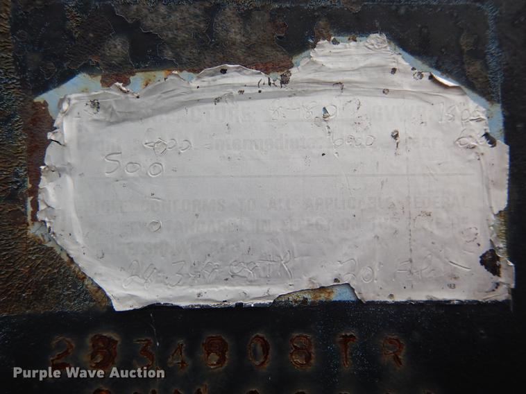 image for item DB8251 1980 Buckco equipment trailer