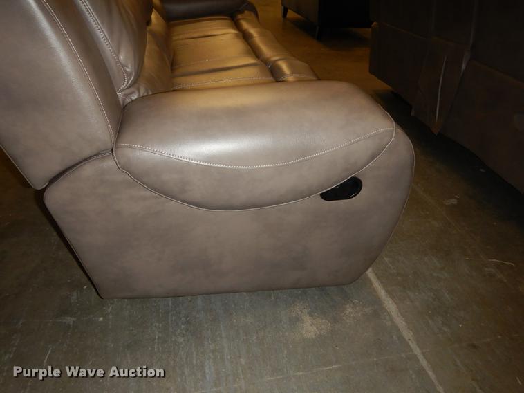 image for item EM9626 Conn's leather furniture