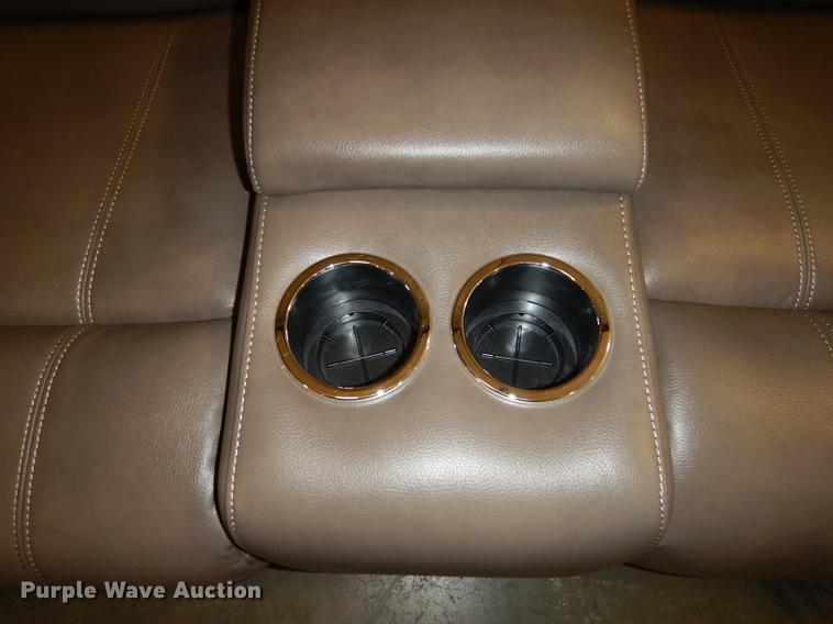 image for item EM9626 Conn's leather furniture