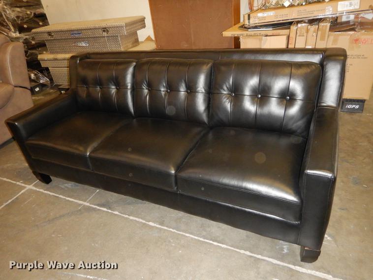 image for item EM9627 Conn's leather furniture