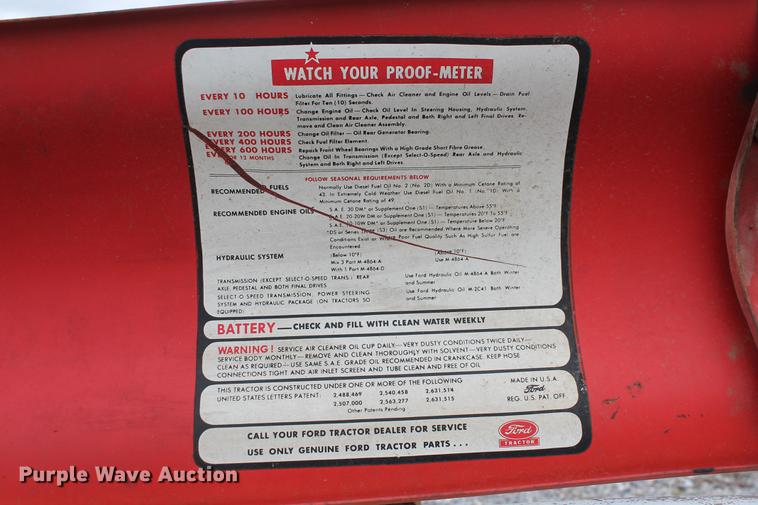 image for item DB5214 Ford 801 Powermaster tractor