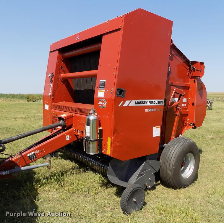 image for item DB9182 2009 Massey Ferguson 2756A round baler