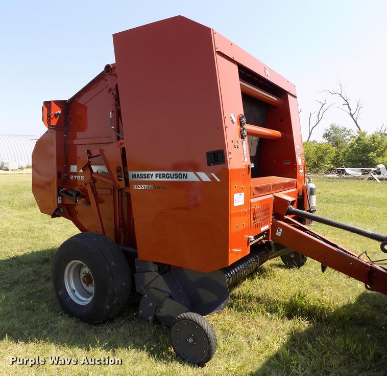 image for item DB9182 2009 Massey Ferguson 2756A round baler