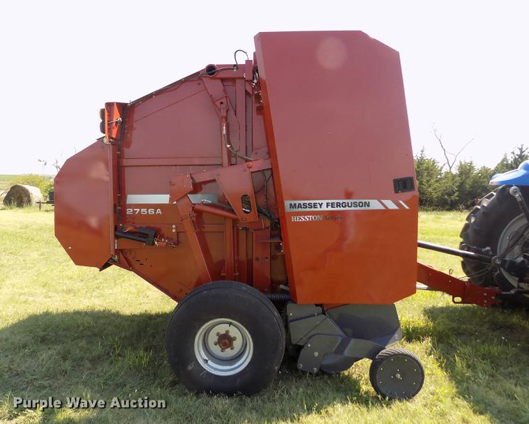 image for item DB9182 2009 Massey Ferguson 2756A round baler