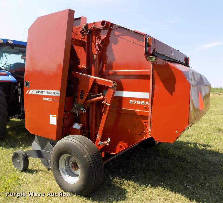 image for item DB9182 2009 Massey Ferguson 2756A round baler