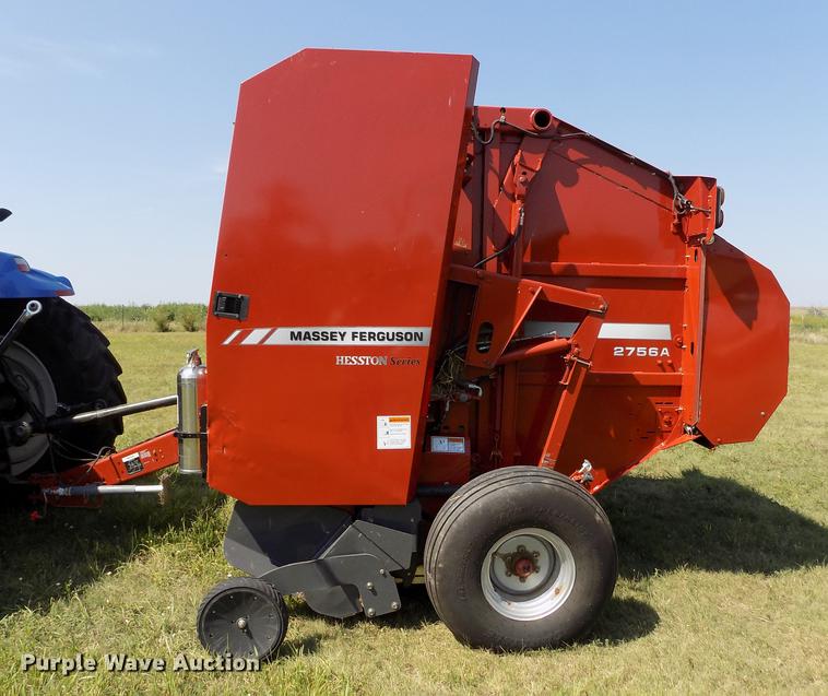 image for item DB9182 2009 Massey Ferguson 2756A round baler
