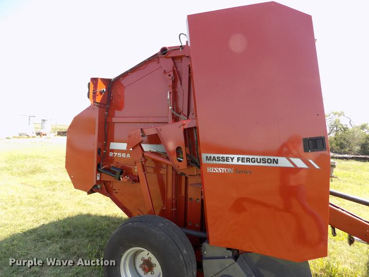 image for item DB9182 2009 Massey Ferguson 2756A round baler
