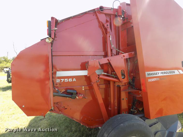 image for item DB9182 2009 Massey Ferguson 2756A round baler
