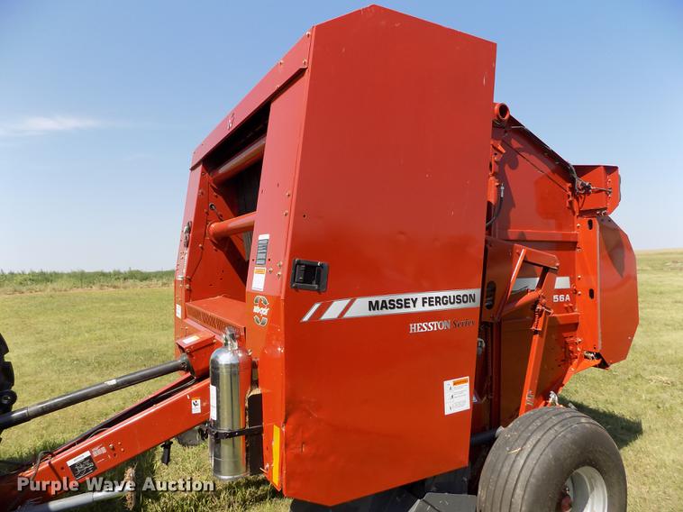 image for item DB9182 2009 Massey Ferguson 2756A round baler