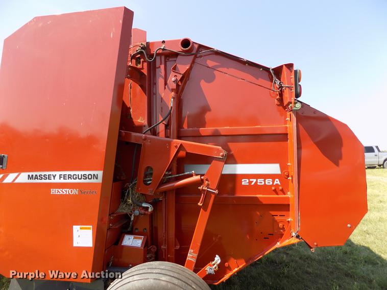 image for item DB9182 2009 Massey Ferguson 2756A round baler
