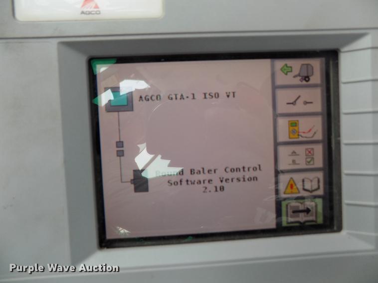 image for item DB9182 2009 Massey Ferguson 2756A round baler