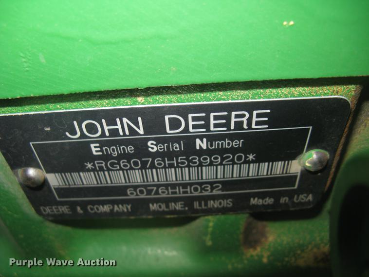 image for item DC1251 1995 John Deere 9500 combine