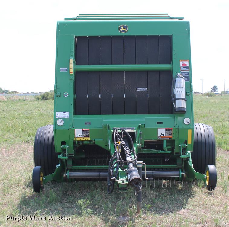 image for item DD5237 2015 John Deere 569 Mega Wide Plus round baler