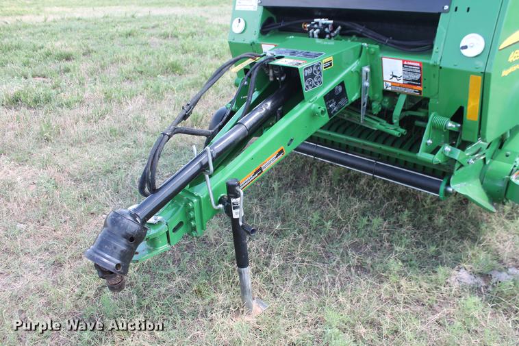 image for item DD5238 2017 John Deere 469 Mega Wide Plus Silage Special round baler