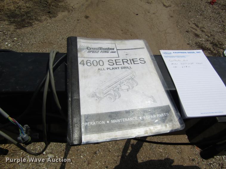 image for item DD8908 2013 CrustBuster All Plant 4615 no-till grain drill