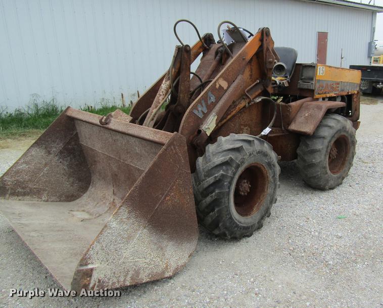 image for item DE5123 Case W4 wheel loader