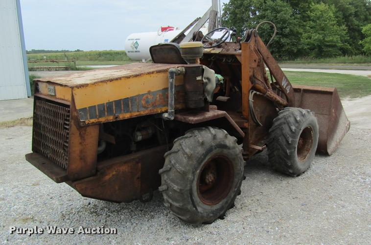 image for item DE5123 Case W4 wheel loader