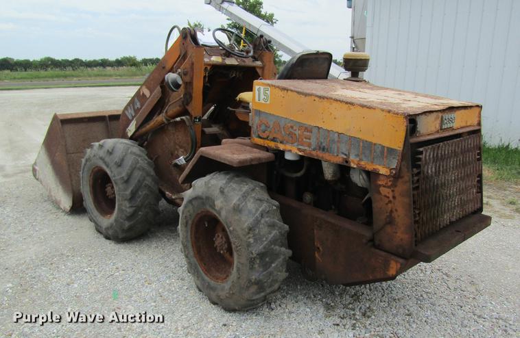 image for item DE5123 Case W4 wheel loader