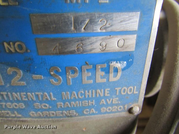 image for item DE5135 Continental drill press