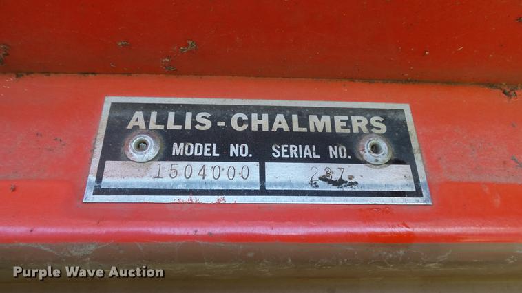 image for item DF4307 Allis Chalmers 8050 tractor