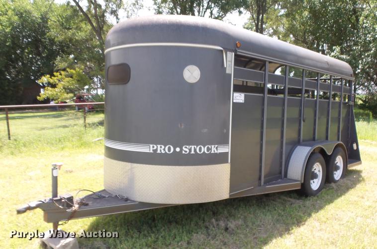 image for item DF4310 2004 Pro Stock livestock trailer