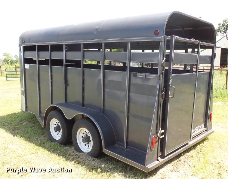 image for item DF4310 2004 Pro Stock livestock trailer