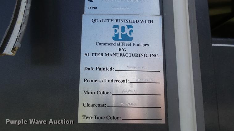 image for item DF4310 2004 Pro Stock livestock trailer