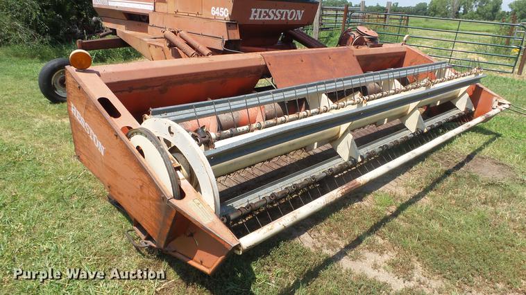image for item DF4313 Hesston 6450 windrower