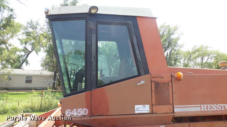 image for item DF4313 Hesston 6450 windrower