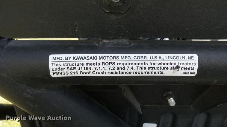 image for item DF4314 2016 Kawasaki Mule 610XC utility vehicle