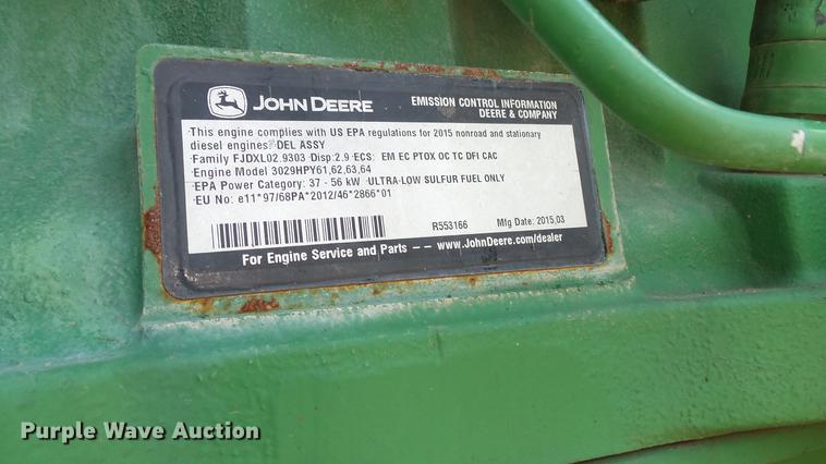 image for item ET9335 2015 John Deere 5055E tractor