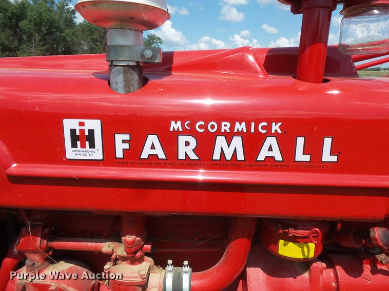image for item EV9023 Farmall Super H tractor