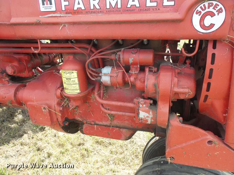image for item EV9025 Farmall Super C tractor