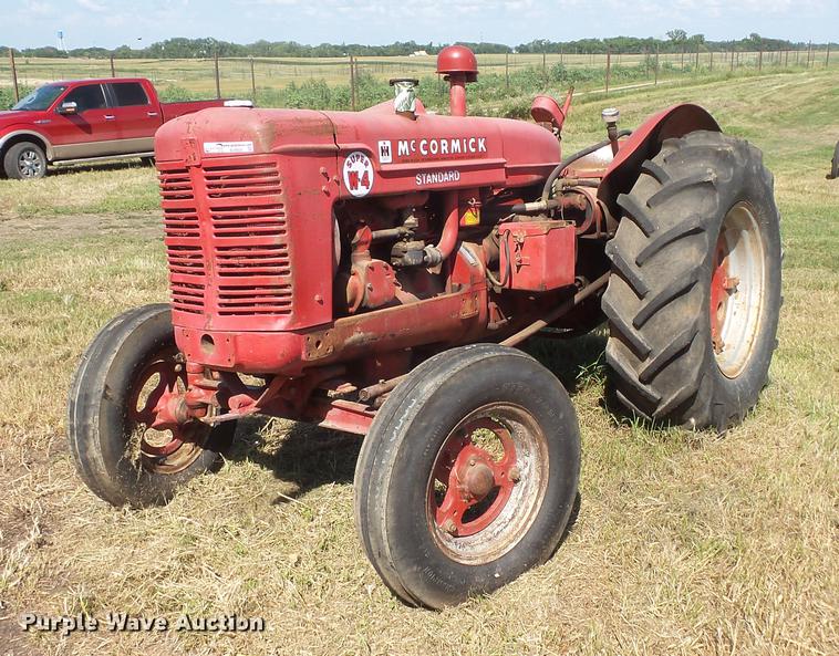 image for item EV9033 McCormick Super W-4 tractor