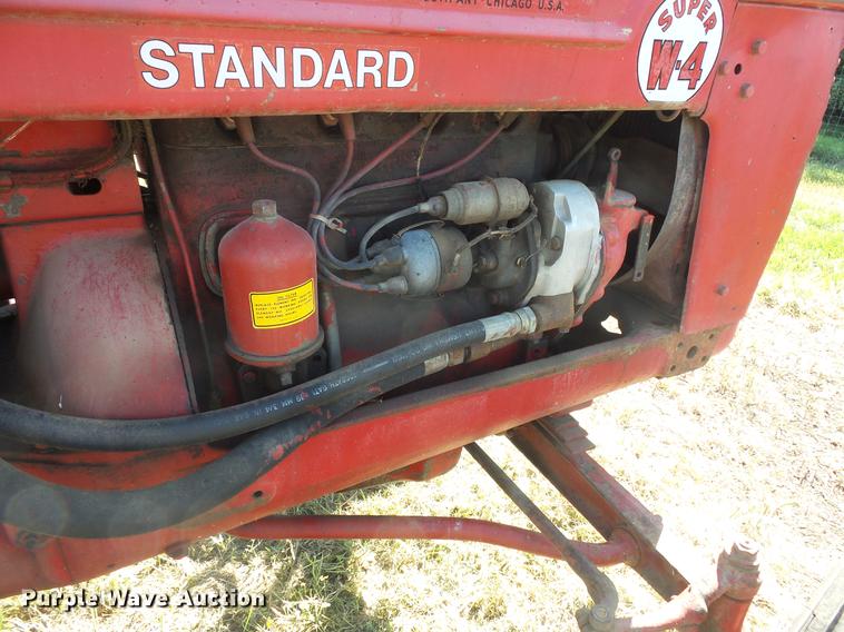 image for item EV9033 McCormick Super W-4 tractor