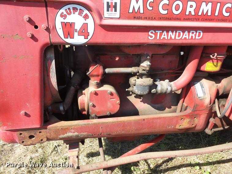 image for item EV9033 McCormick Super W-4 tractor