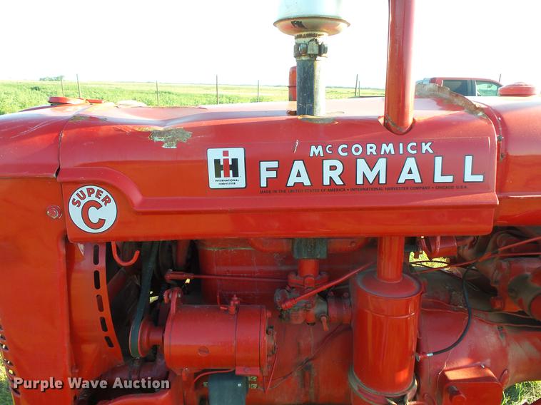 image for item EV9034 Farmall Super C tractor