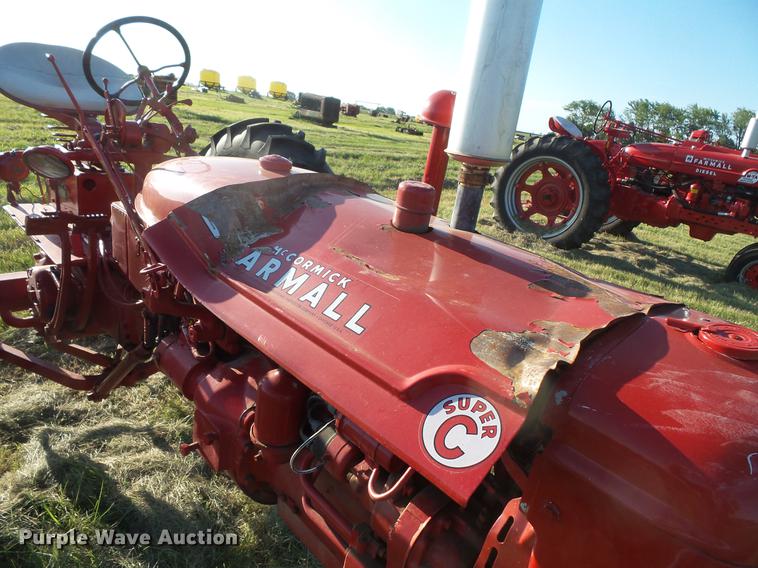 image for item EV9034 Farmall Super C tractor