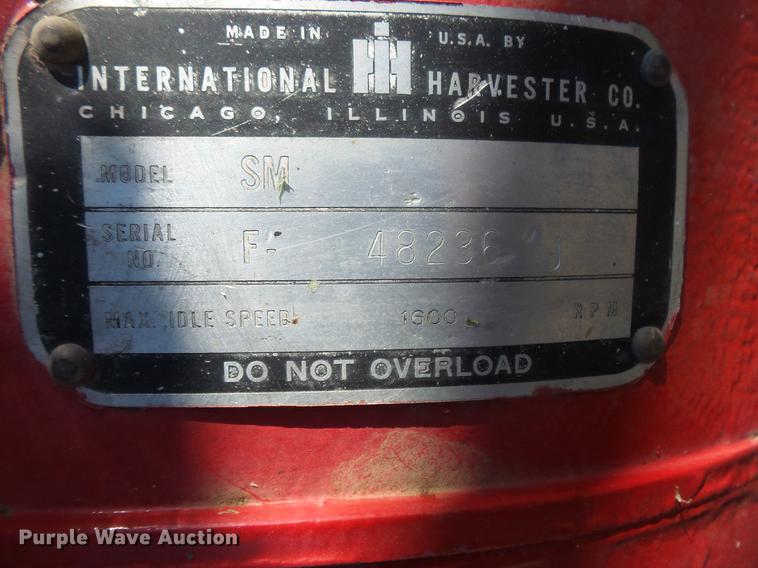 image for item EV9041 Farmall Super M tractor