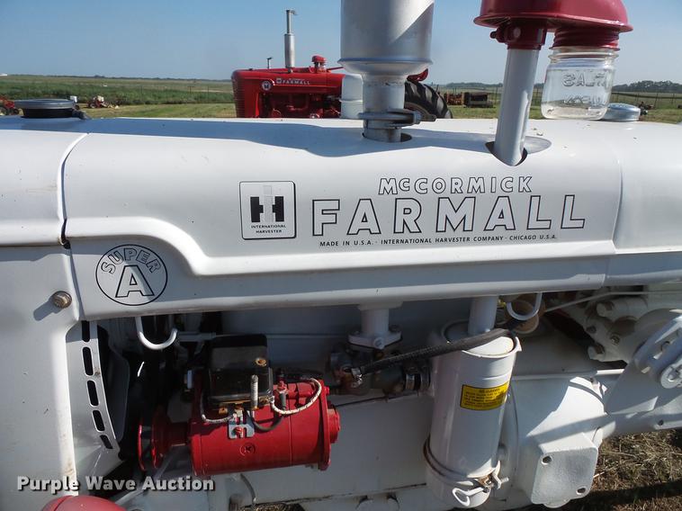 image for item EV9042 Farmall Super A tractor