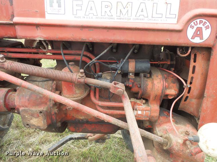 image for item EV9050 Farmall Super A tractor