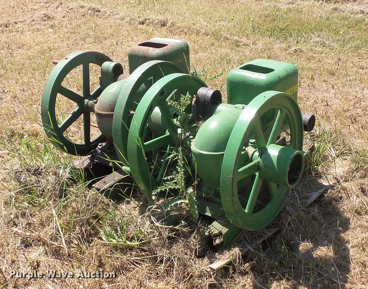 image for item EV9068 (2) John Deere hit and miss engines