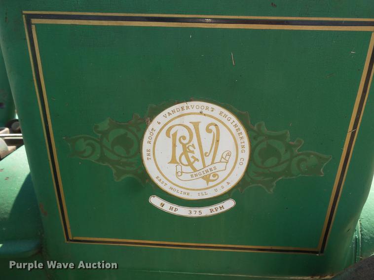 image for item EV9070 Root & Vandervoort hit and miss engine