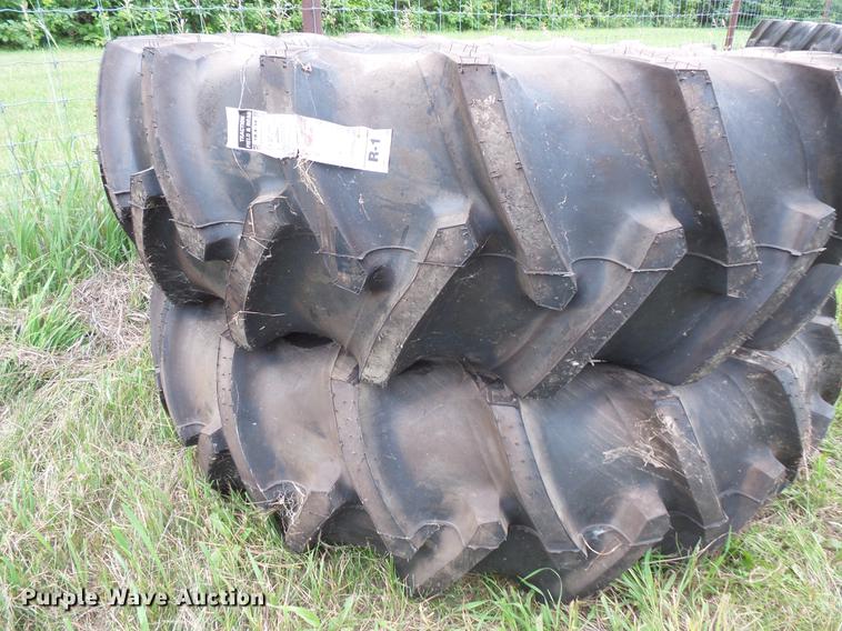 image for item EV9157 (2) Firestone 18.4-34 tires