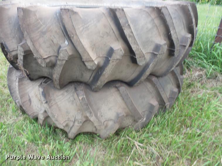 image for item EV9157 (2) Firestone 18.4-34 tires