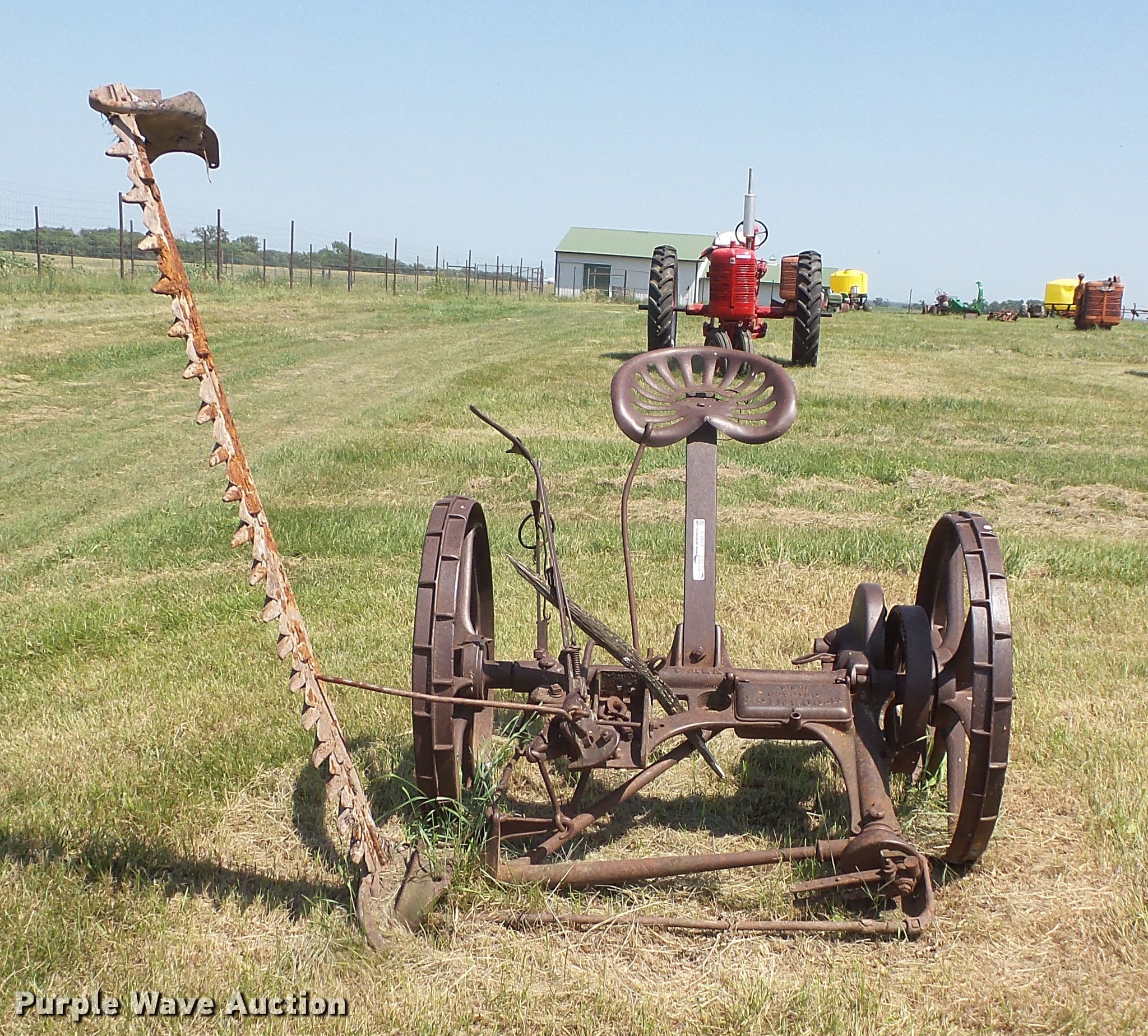 McCormick sickle mower in Veblen, SD Item EV9076 sold Purple Wave