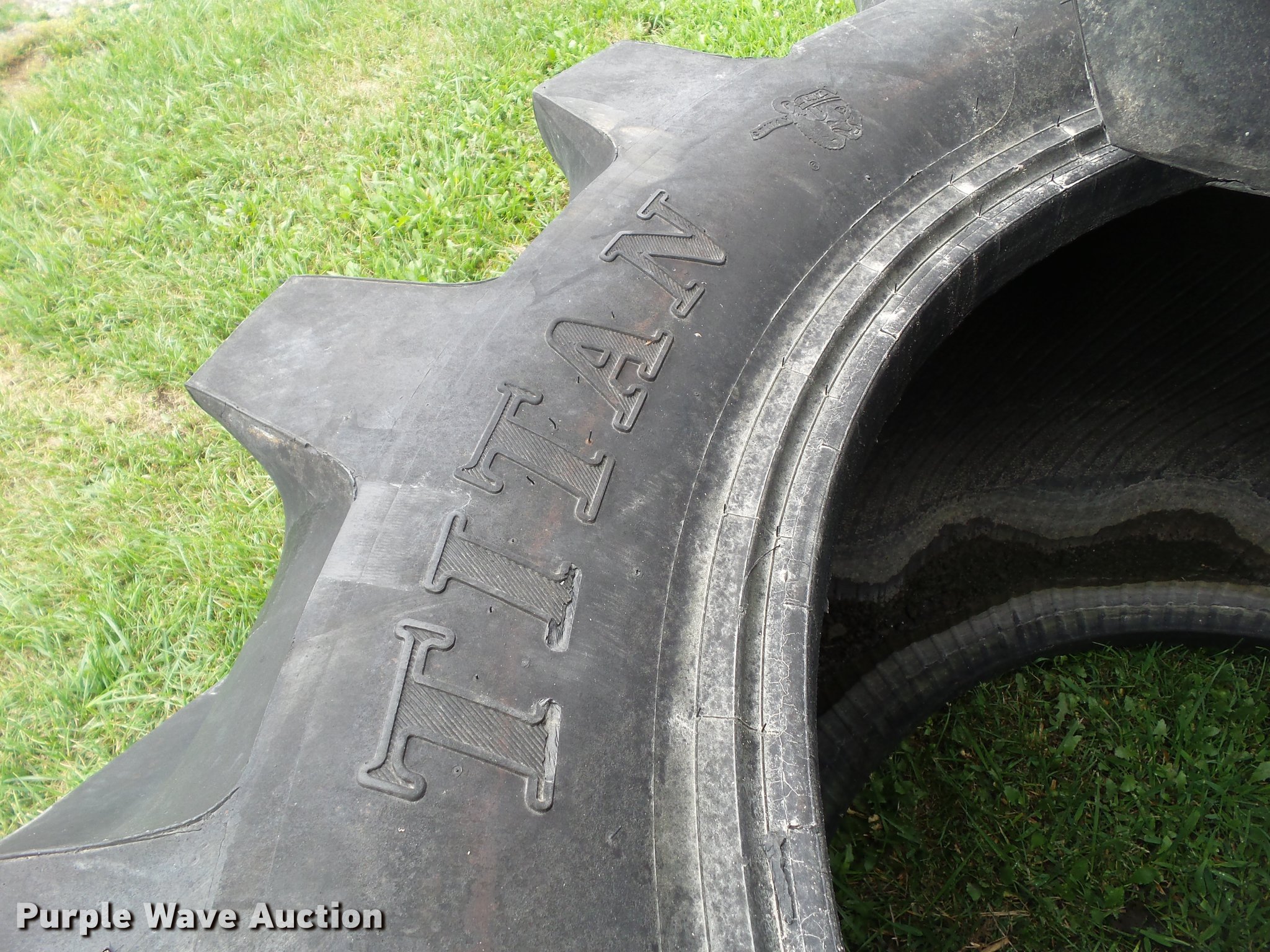 (2) Titan LSW 900R965 tires in Centerville, IA Item L5696 sold