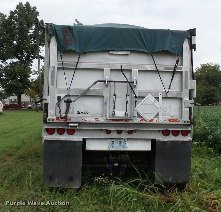image for item DB7062 2005 East Gennis end dump trailer