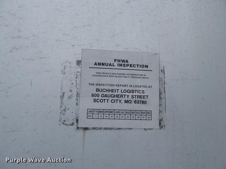 image for item DB7062 2005 East Gennis end dump trailer